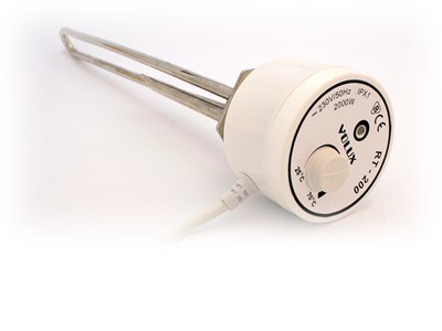 Grzałka elektryczna z termostatem 2,0 kW 5/4" Volux
