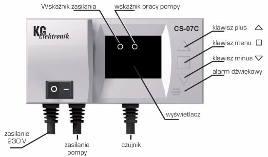 Sterownik pompy CS-07C KG Elektronik